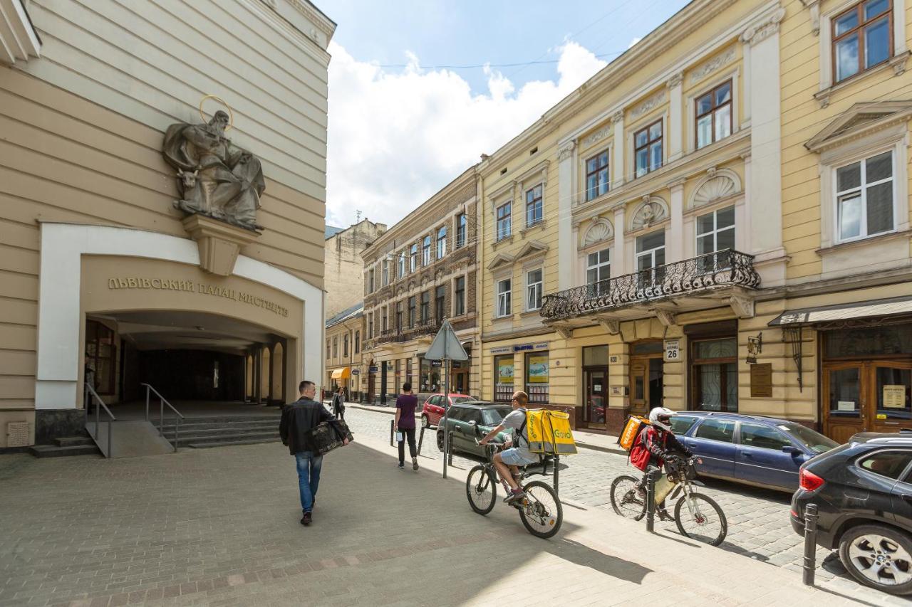 Квартира В Центрі Подобово На Вулиці Коперника 26 Біля Палацу Мистецтв ลวีฟ ภายนอก รูปภาพ